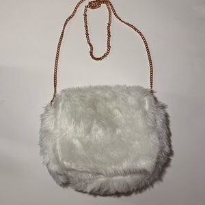 Icing Fur cross body bag